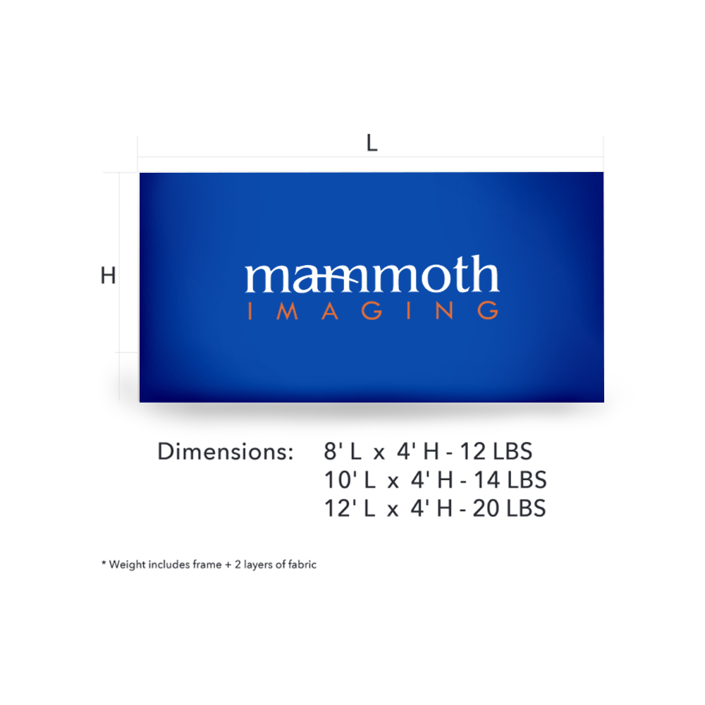 Mammoth imaging square hanging sign dimenions
